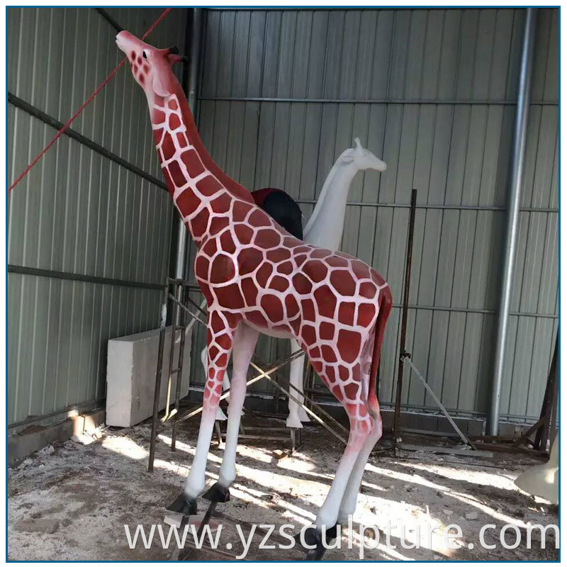 Fiberglass Giraffe Statue